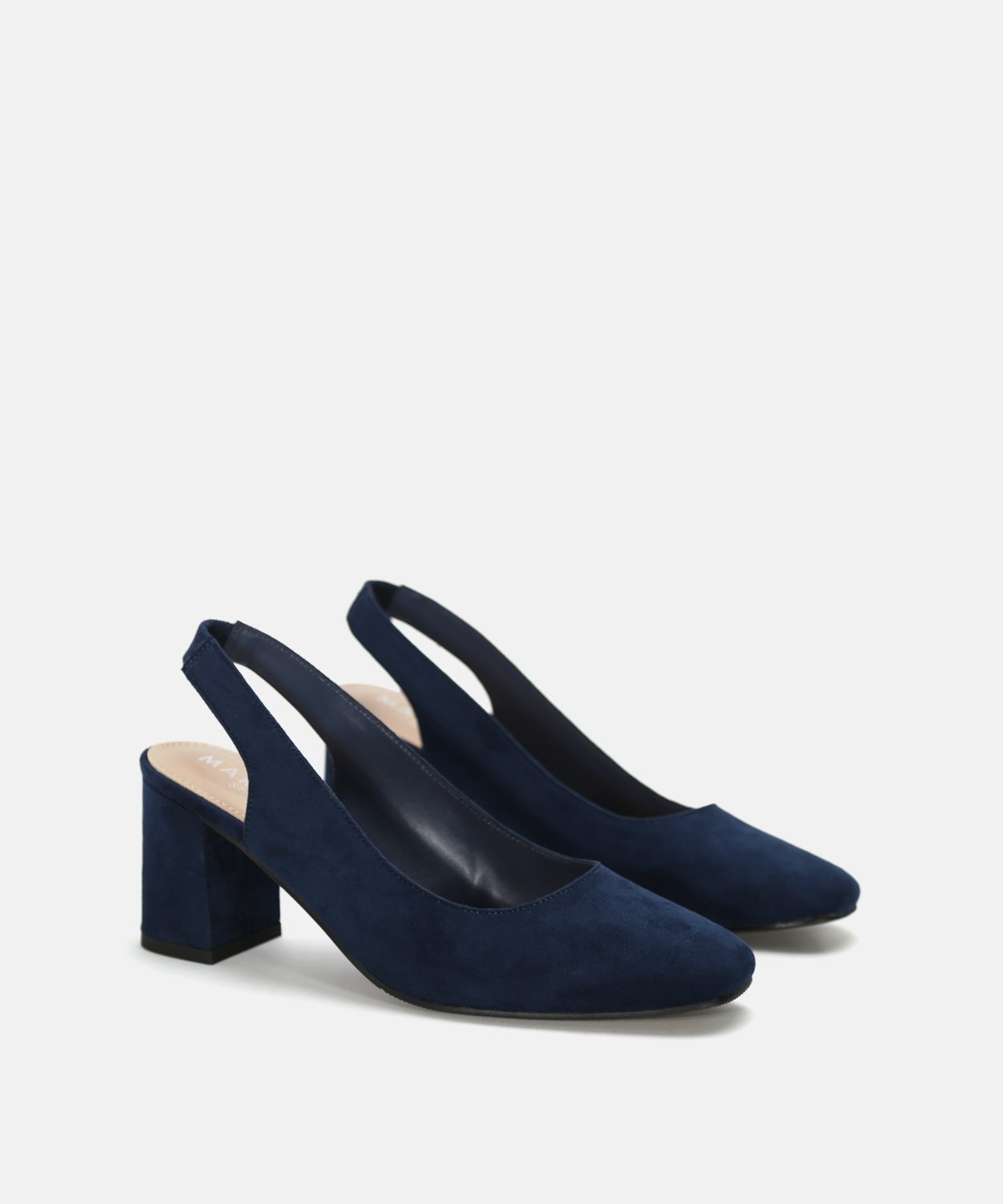 Zapato tac&oacute;n destalonado ante image number null